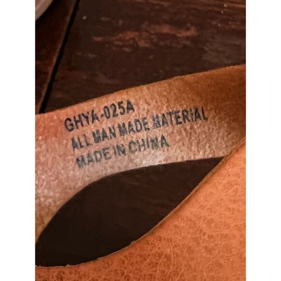 CL By Laundry GHYA Platform Sandals Womens Sz 10 Tan Vegan Buckle Strap Open Toe - Picture 7 of 14